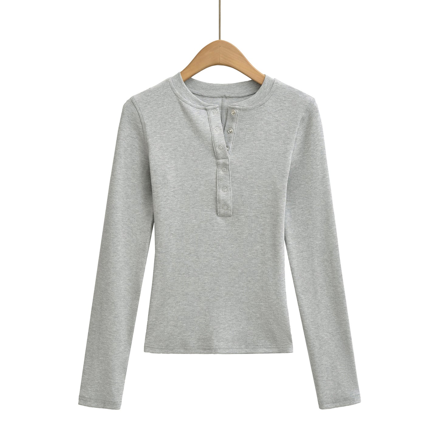 Long sleeved slim fit top T-shirt