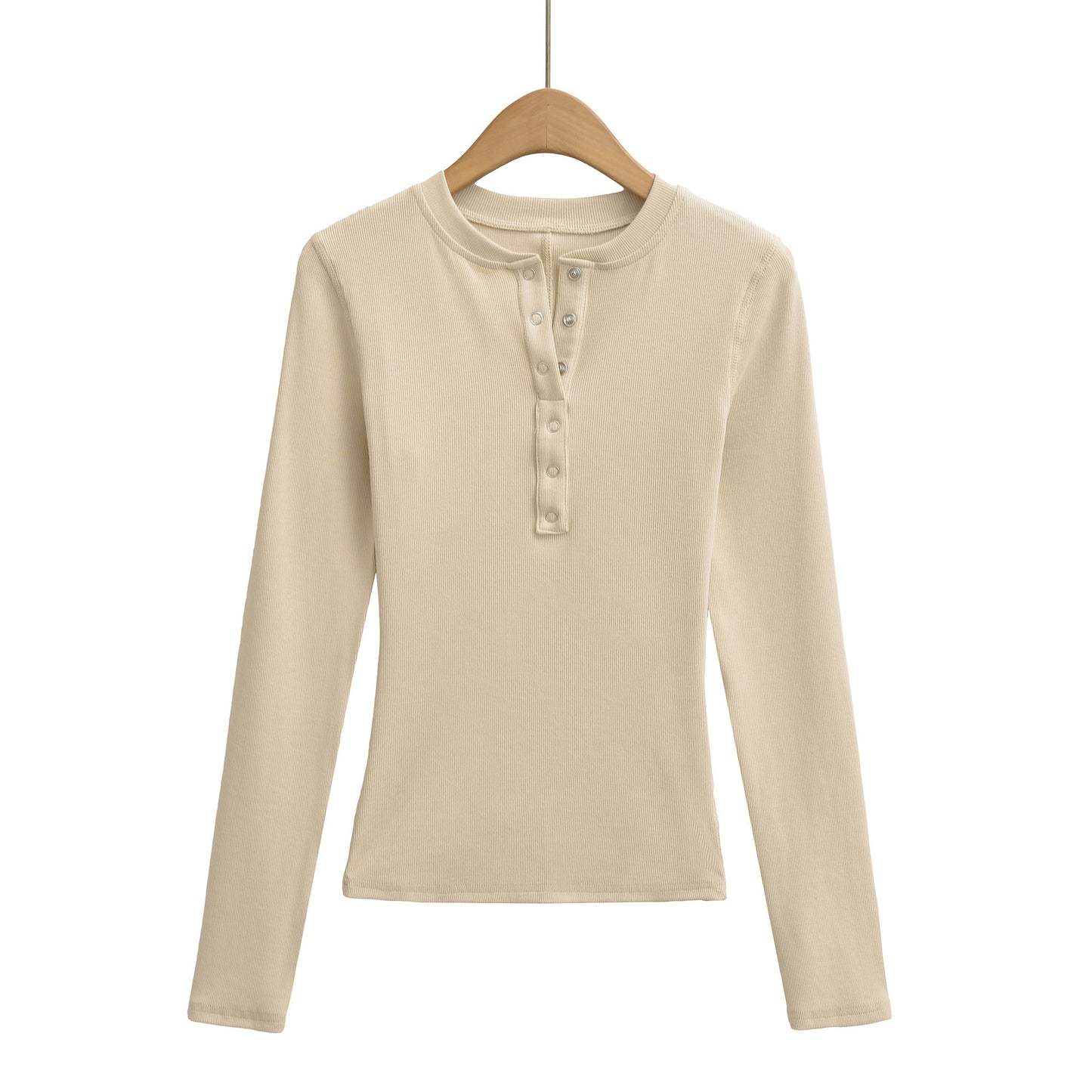 Long sleeved slim fit top T-shirt